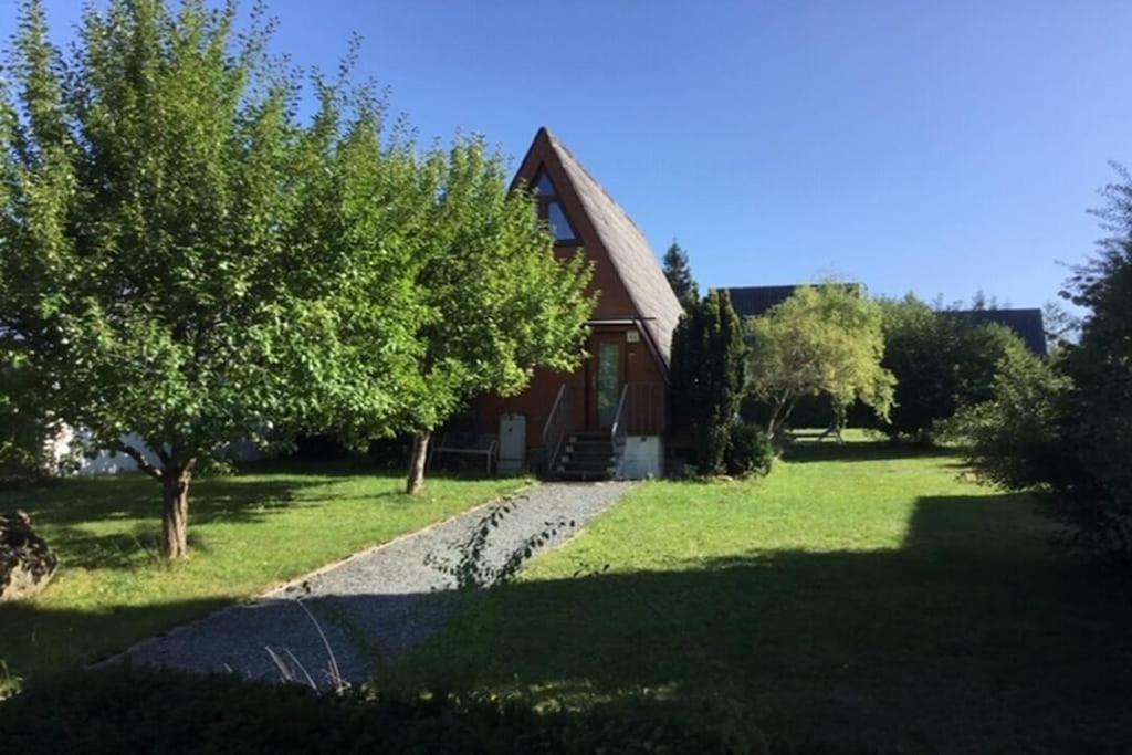 Gemuetliches Ferienhaus Mit Sonniger Terrasse Frankenwald Naehe Badesee Smart-Tv Lichtenberg  Exteriér fotografie