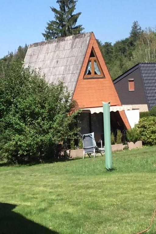 Gemuetliches Ferienhaus Mit Sonniger Terrasse Frankenwald Naehe Badesee Smart-Tv Lichtenberg  Exteriér fotografie