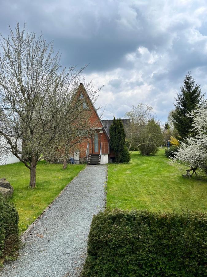 Gemuetliches Ferienhaus Mit Sonniger Terrasse Frankenwald Naehe Badesee Smart-Tv Lichtenberg  Exteriér fotografie