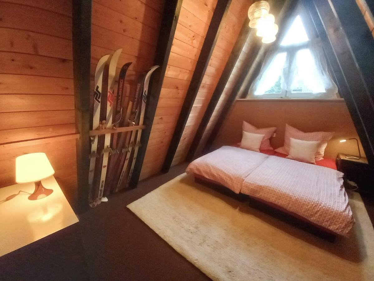 Gemuetliches Ferienhaus Mit Sonniger Terrasse Frankenwald Naehe Badesee Smart-Tv Lichtenberg  Exteriér fotografie